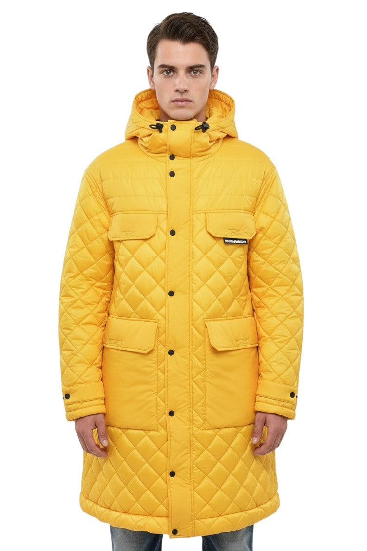 Yellow Hood Parka Jacket 1
