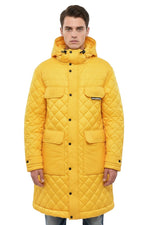 Yellow Hood Parka Jacket 1