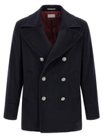 Navy Blue Double Breasted  Blazer 1