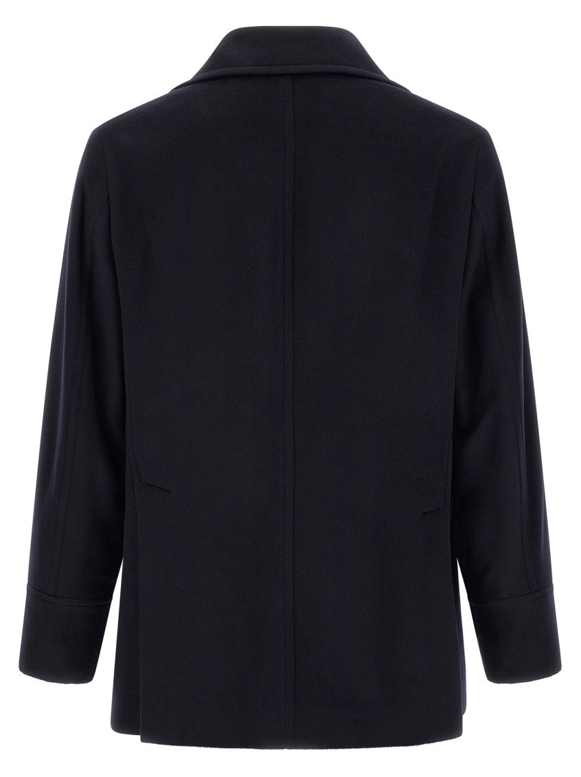 Navy Blue Double Breasted  Blazer 2