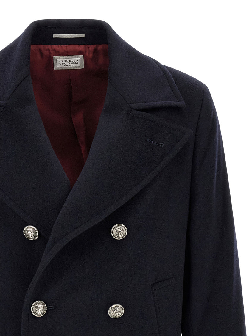 Navy Blue Double Breasted  Blazer 3