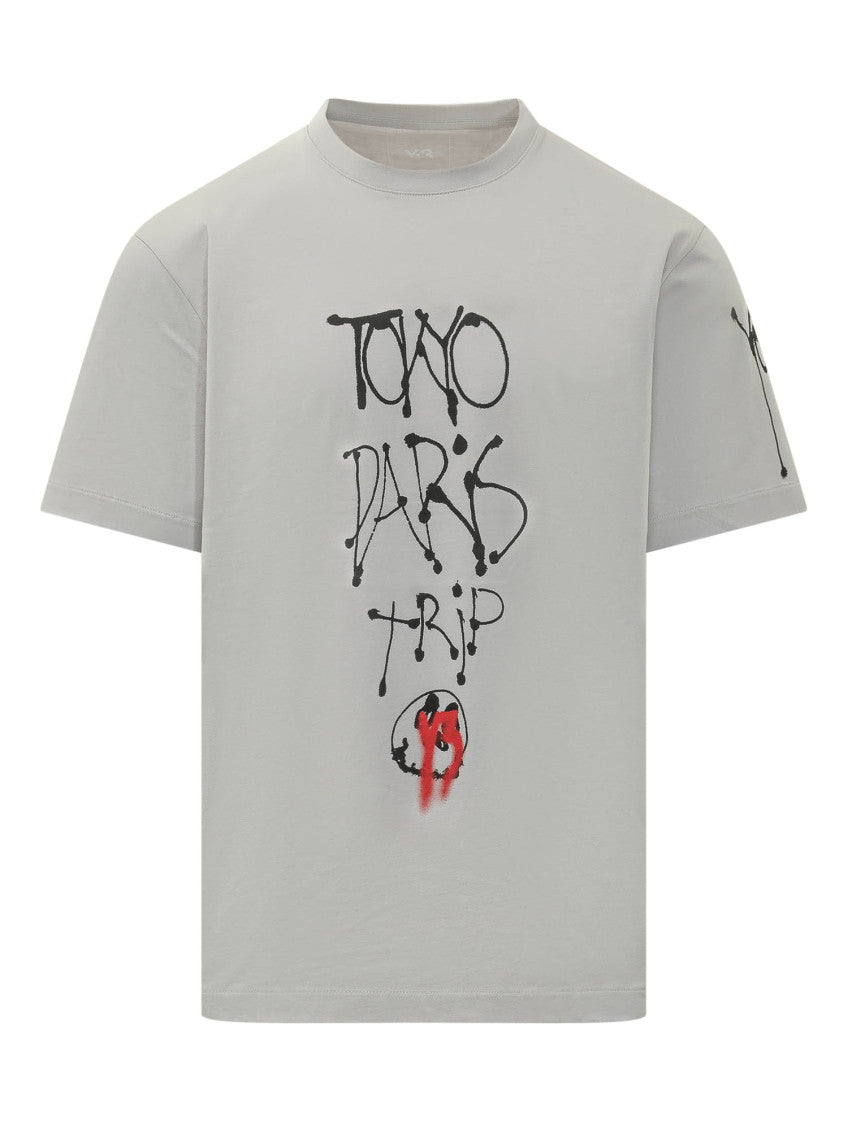 Light Grey Graphic T-Shirt 1