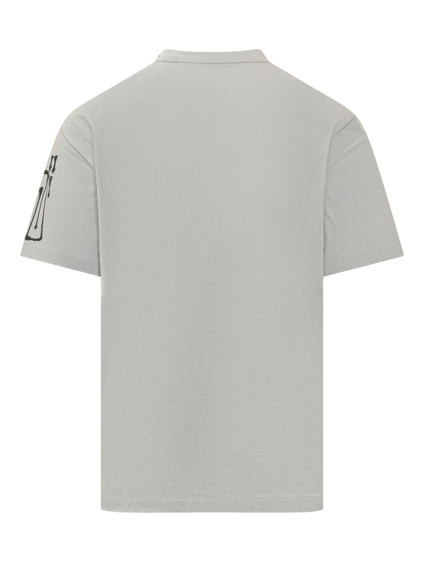 Light Grey Graphic T-Shirt 2