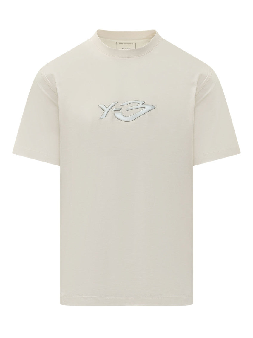 White Graphic Logo T-Shirt 1