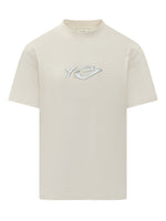White Graphic Logo T-Shirt 1