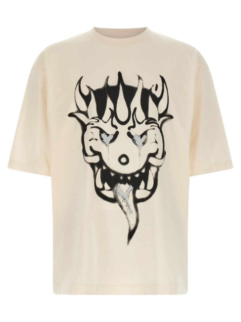 White  Crew Neck T-Shirt 1