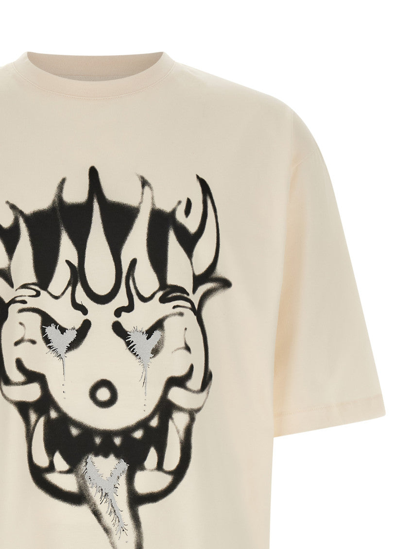 White  Crew Neck T-Shirt 3