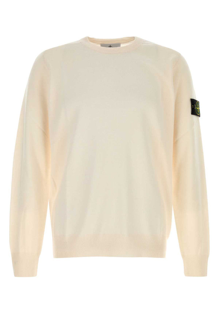 Off White Crew Neck Sweater 1