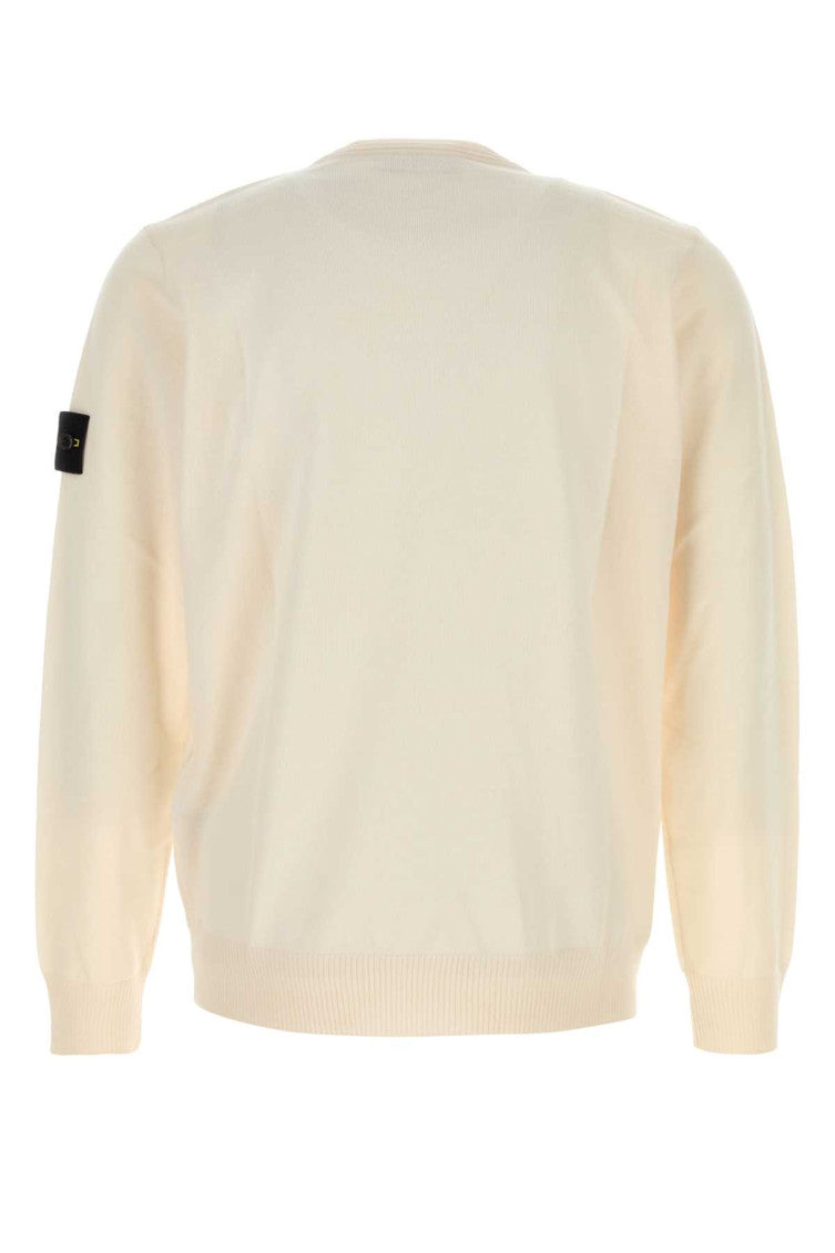 Off White Crew Neck Sweater 2