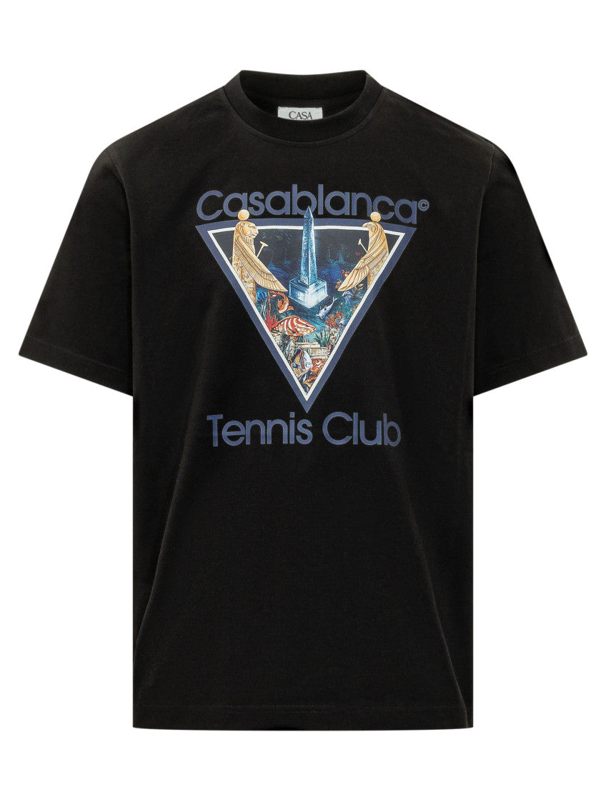 Black Crew Neck T-Shirt 1