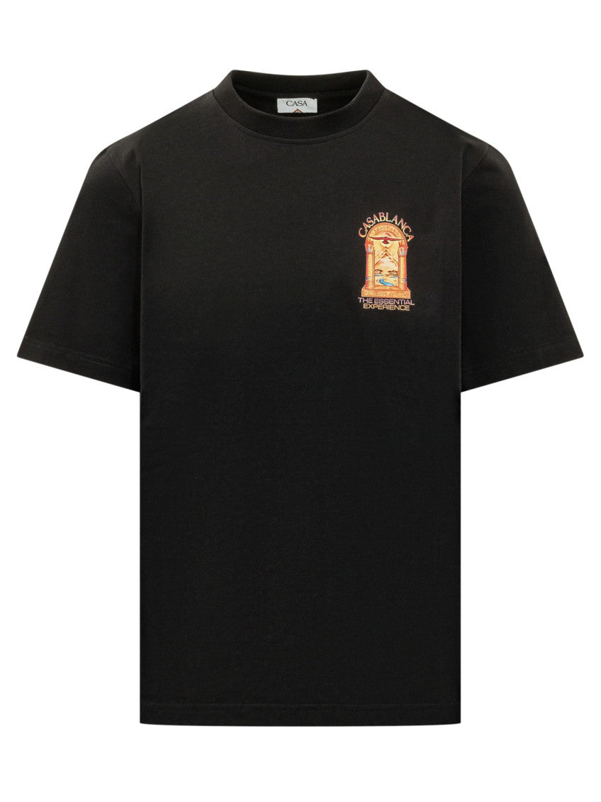 Black Graphic Logo T-Shirt 1