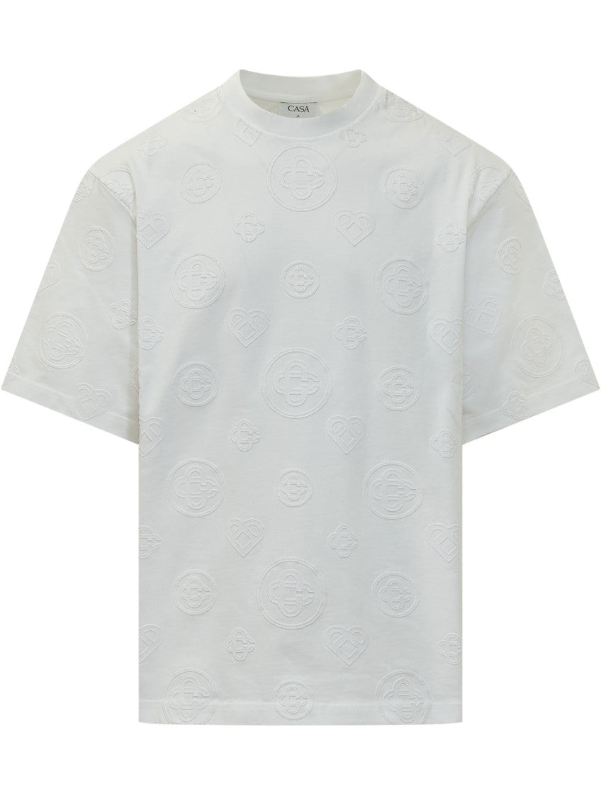 White Crew Neck T-Shirt 1