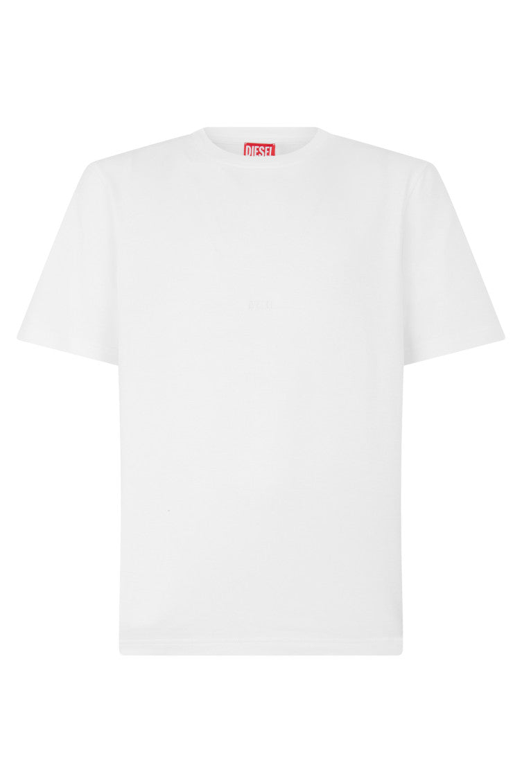 White Crew Neck T-Shirt 1