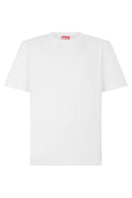 White Crew Neck T-Shirt 1