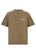 Khaki Crew Neck T-Shirt 1