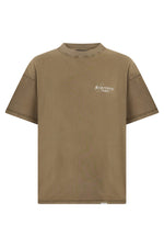 Khaki Crew Neck T-Shirt 1