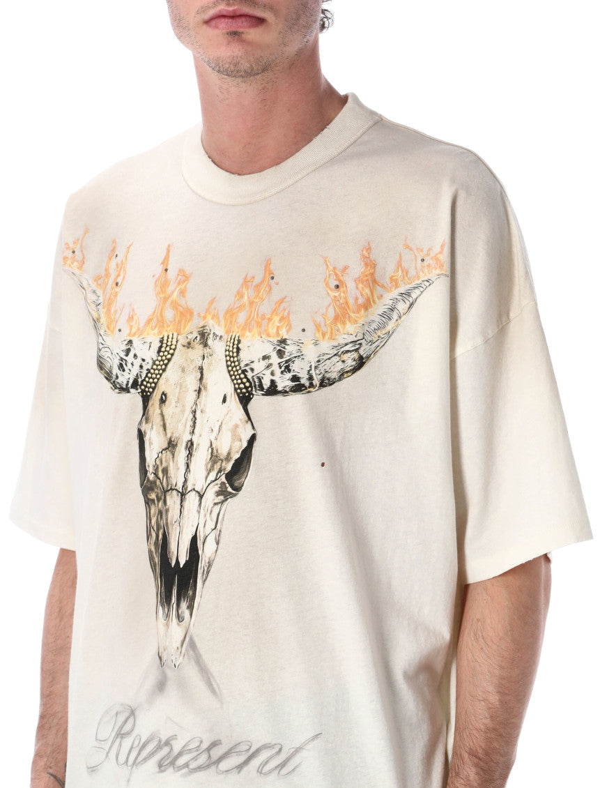 Off White Crew Neck T-Shirt 3