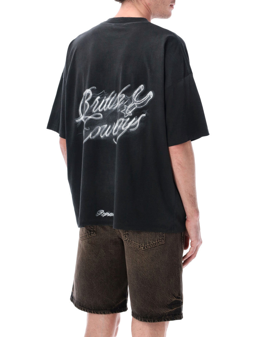 Black Crew Neck T-Shirt 2