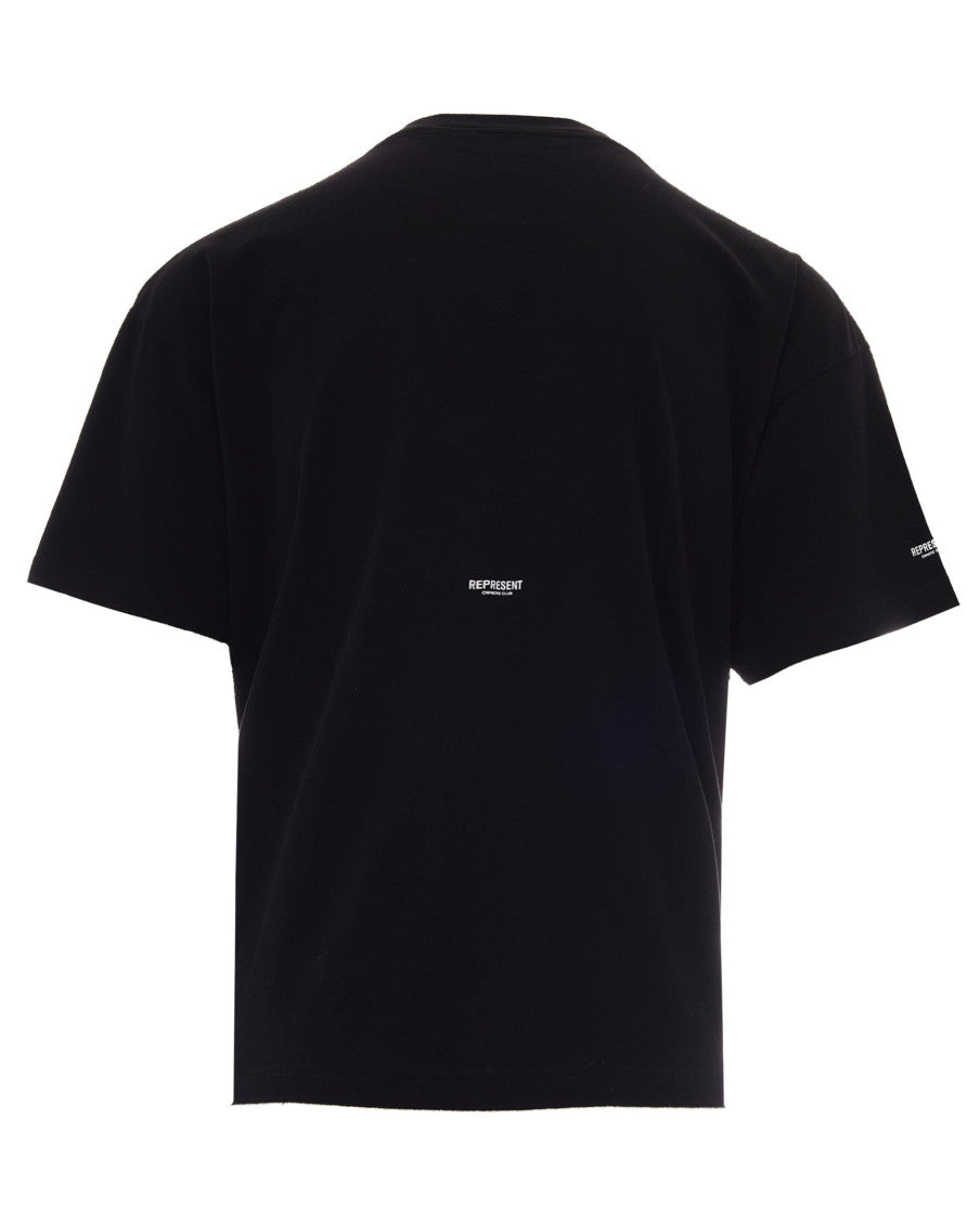 Black Crew Neck T-Shirt 2
