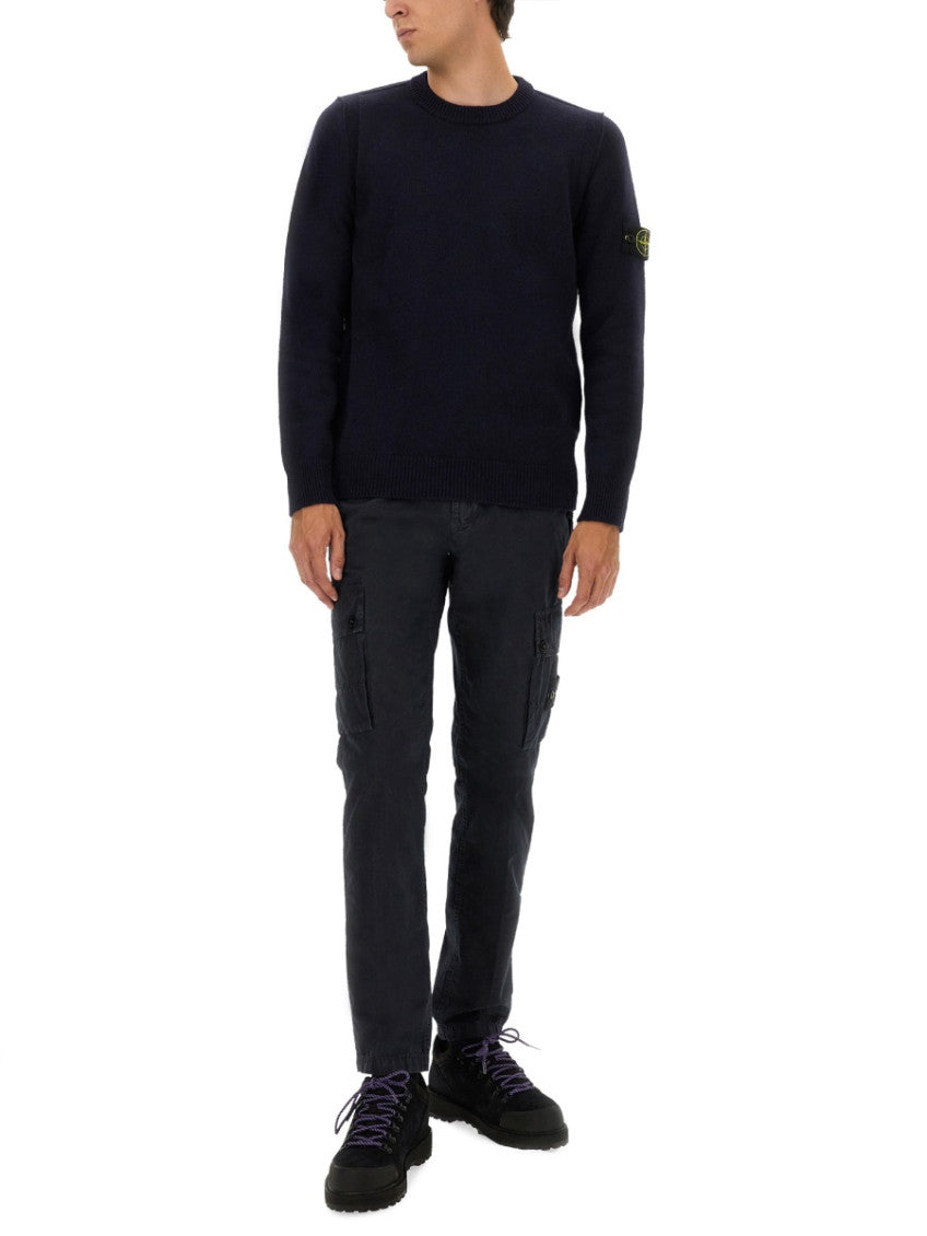 Dark Navy Crew Neck Sweater 3