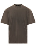 Coffee Brown Crew Neck T-Shirt 1