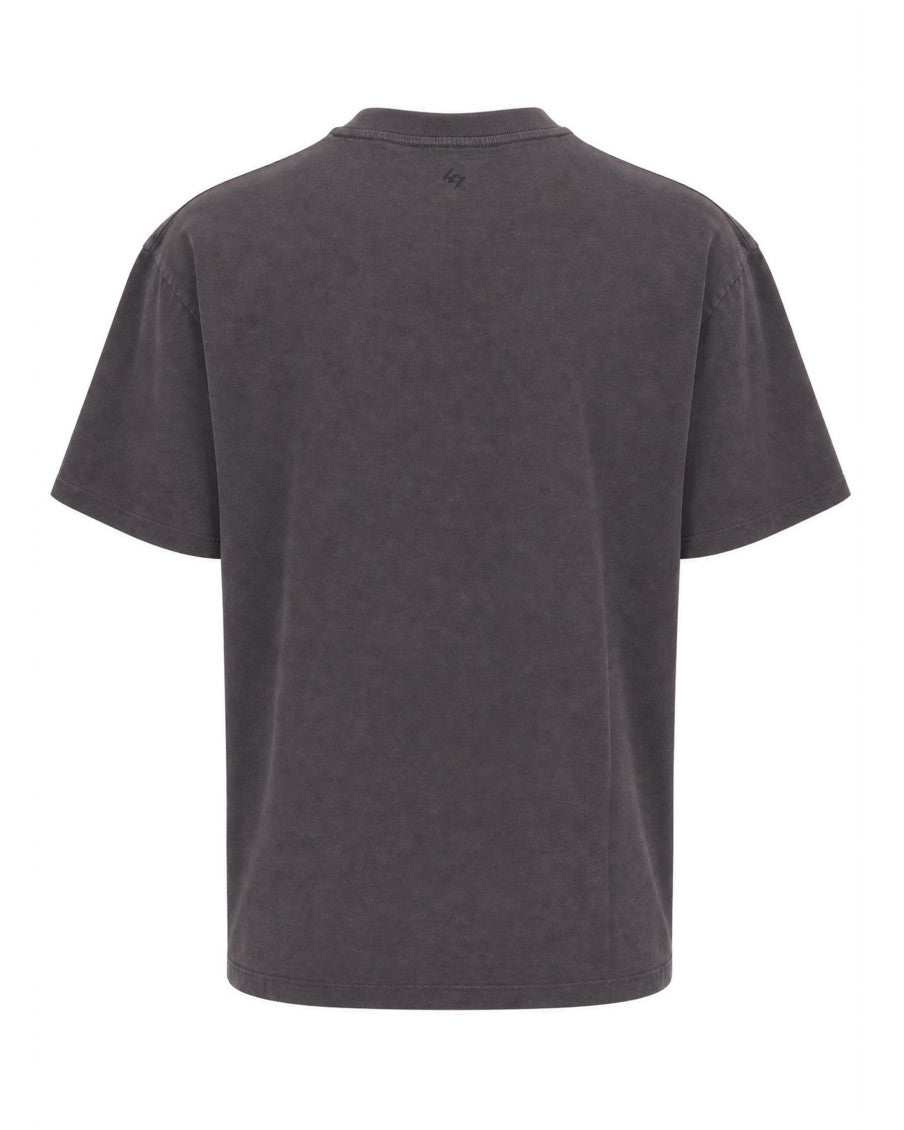 Dark Grey Crew Neck T-Shirt 2