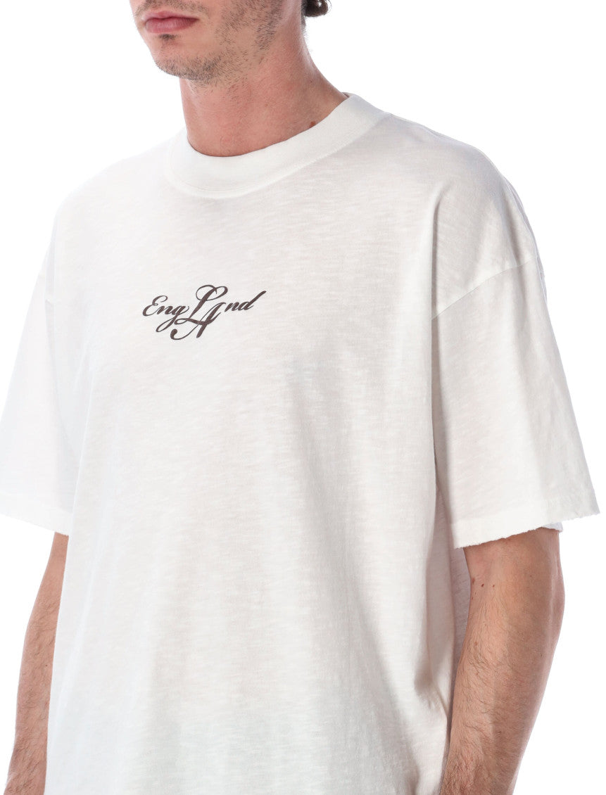White Crew Neck T-Shirt 3