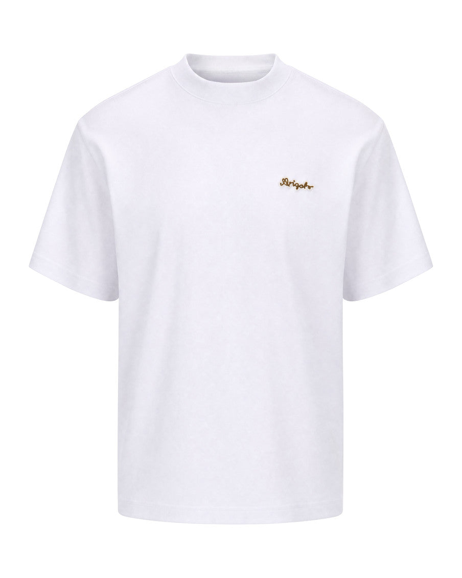 White Crew Neck T-Shirt 1