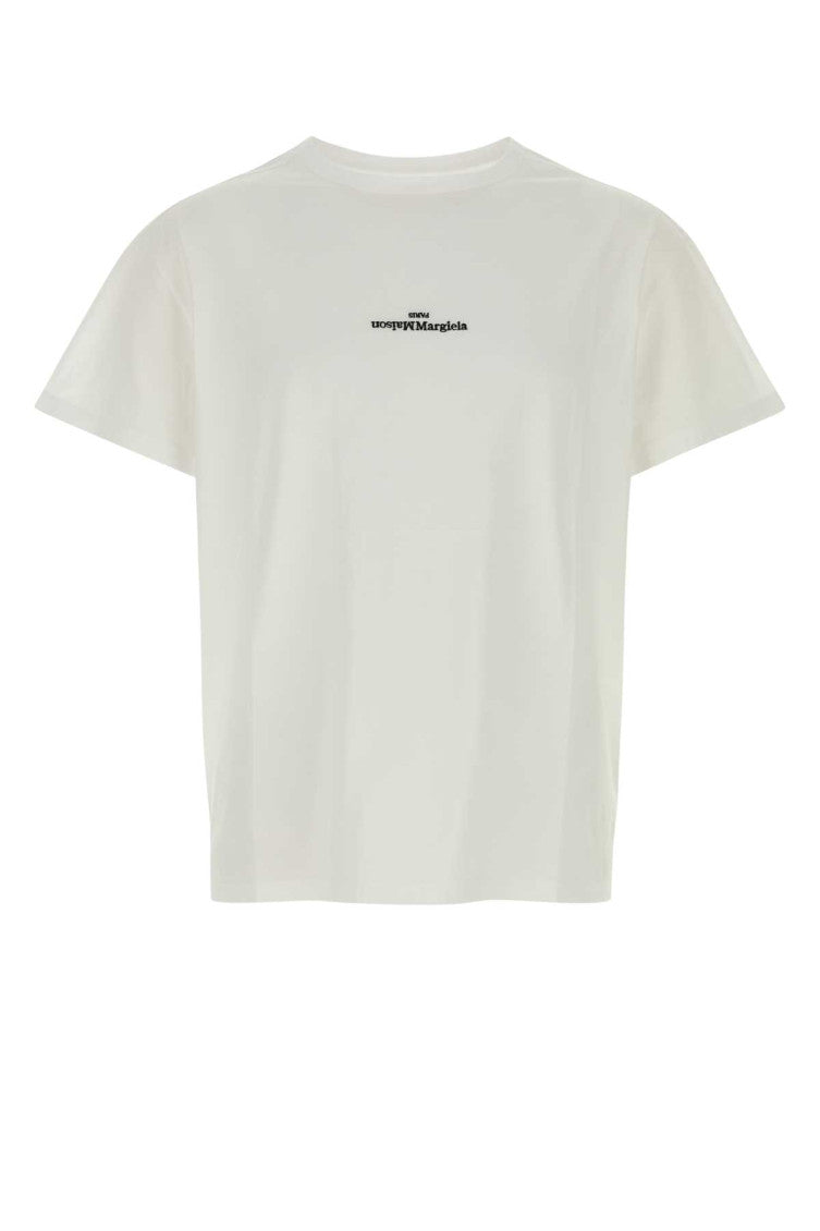 White Crew Neck T-Shirt 1
