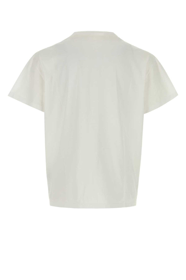 White Crew Neck T-Shirt 2