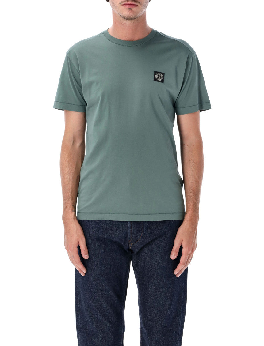 Sage Green Logo T-Shirt 1