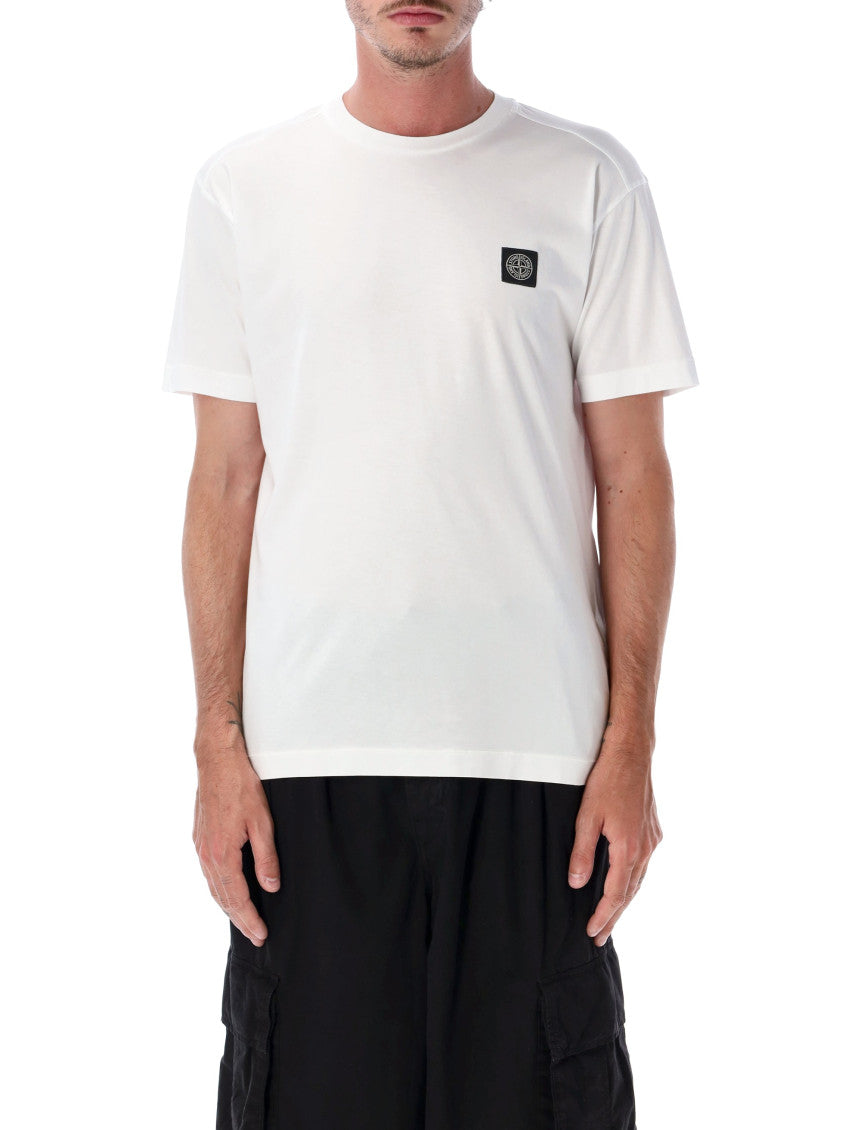 White Crew Neck T-Shirt 1
