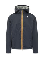 Navy Blue Hood Jacket 1