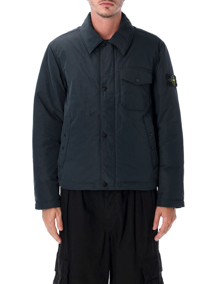 Dark Navy Shirt Collar Jacket 1