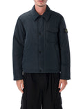 Dark Navy Shirt Collar Jacket 1