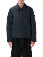 Dark Navy Shirt Collar Jacket 1
