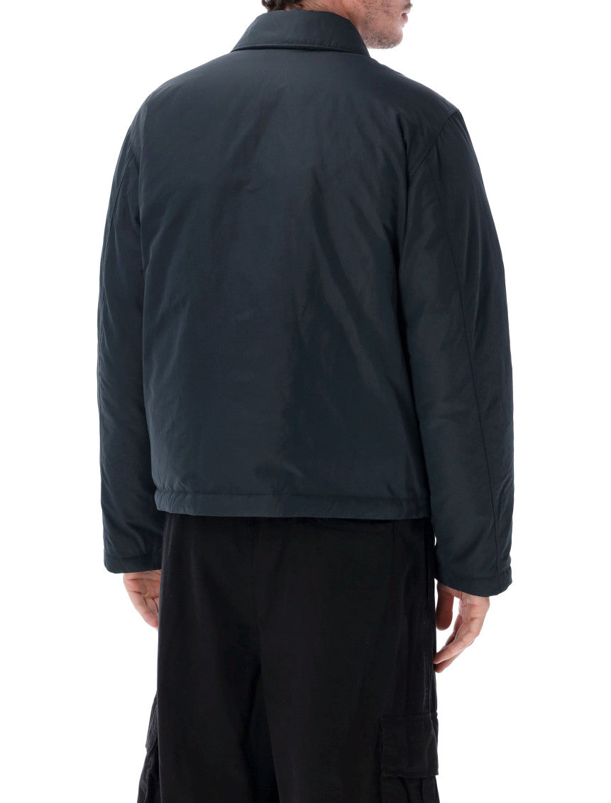Dark Navy Shirt Collar Jacket 2