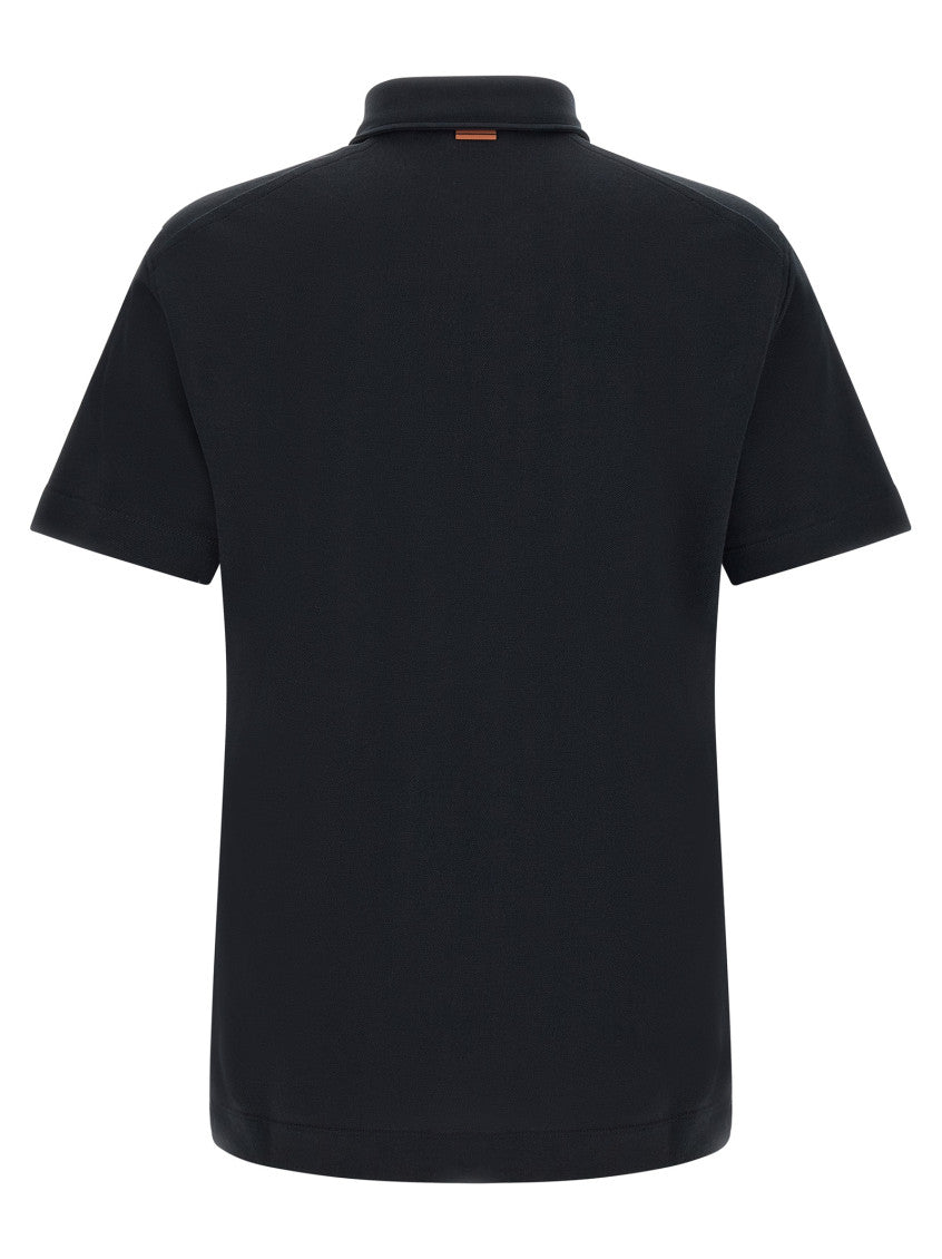 Blue Shirt Collar Polo 2