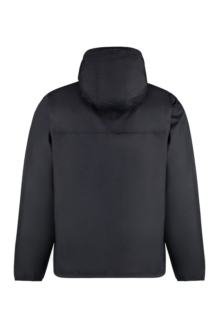 Navy Blue Hood Jacket 2