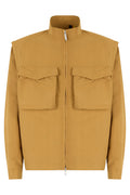 Mustard Mock Collar Jacket 1