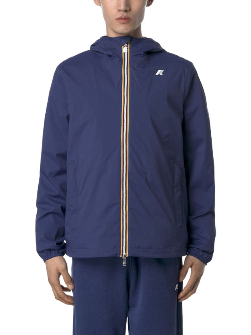 Blue Logo Hood Jacket 2