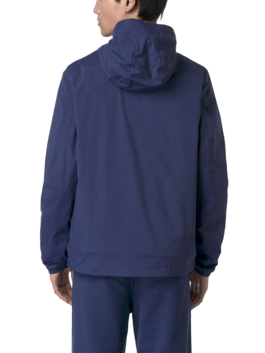Blue Logo Hood Jacket 3