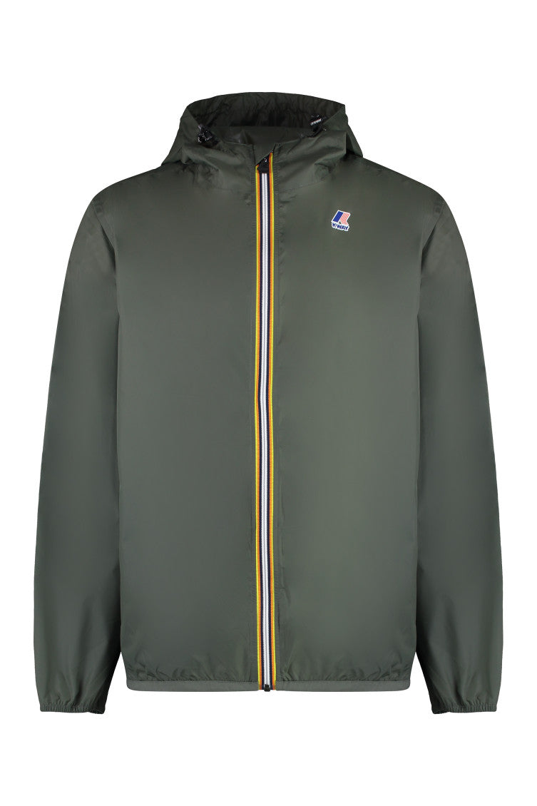 Dark Green Hood Jacket 1