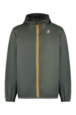Dark Green Hood Jacket 1