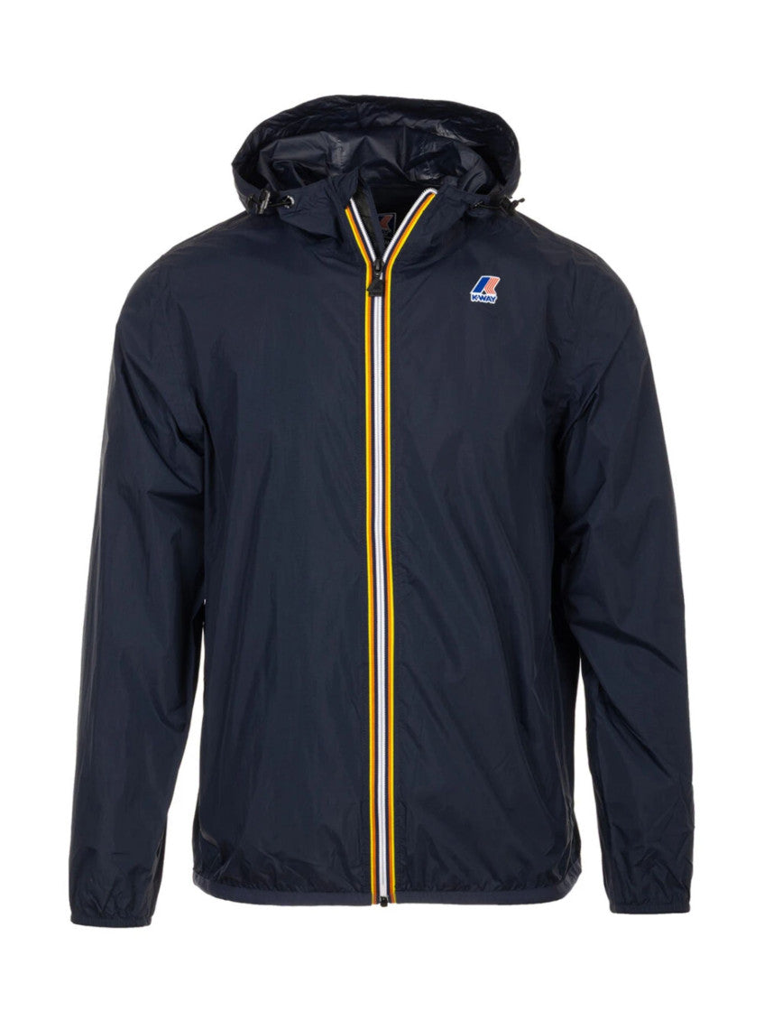 Dark Blue Hood Jacket 1
