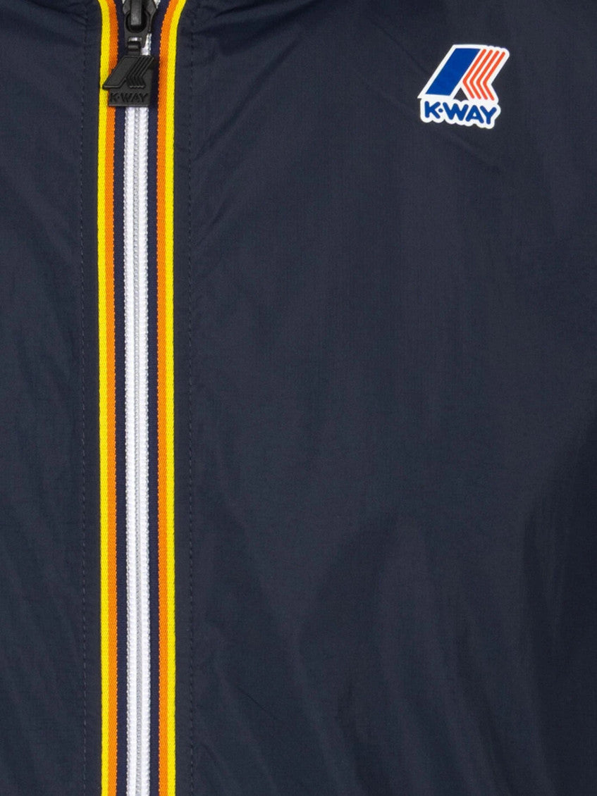 Dark Blue Hood Jacket 3