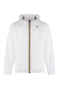 White Logo Hood Jacket 1
