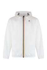 White Logo Hood Jacket 1