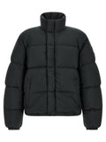 Black Quilted Puffer Jacket 1