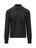 Dark Grey Solid Polo 1